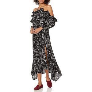 $248 LIKELY Women's Rocky Dress size 2 polka dot black REVOLVE